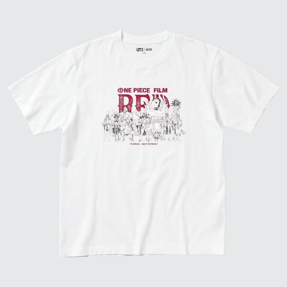 Promo Kaos V4 Uniqlo X One Piece Film Red (Ut) Manga Original Kaos Anime Uniqlo X One Piece 2021 Lim
