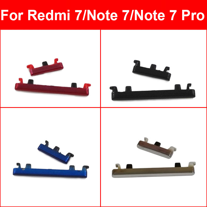 

Tombol samping volume daya untuk sakelar Xiaomi Red Rice redmi 7 note 7 note7 pro sakelar on-off tom