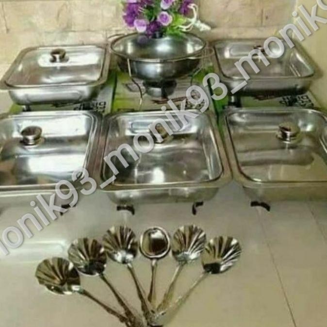 Prasmanan Set Tutup Full Kaca