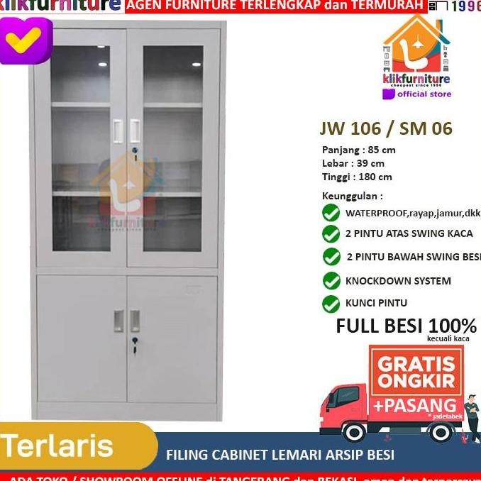 

Steel Cabinet Dokumen Arsip Lemari File Besi AK 06 / FC 06 Office Kantor MM