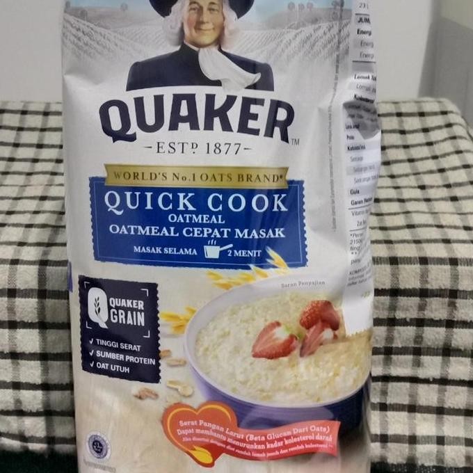 

Quaker Oatmeal Cooking 800Gr Terbaru