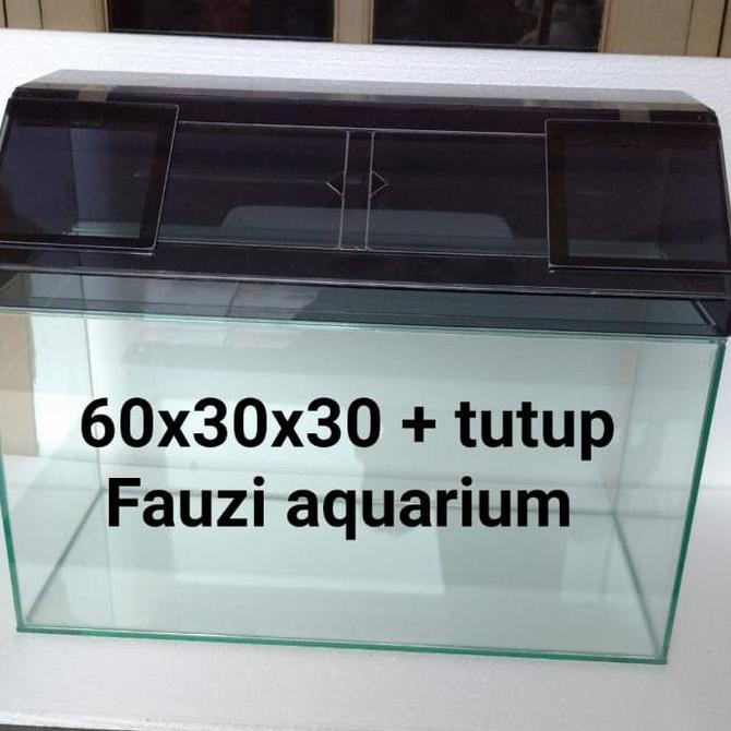 Aquarium 60X30X30 + Tutup
