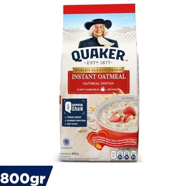 

Quaker Oat / Oats / Oatmeal 800 Gr Terlaris