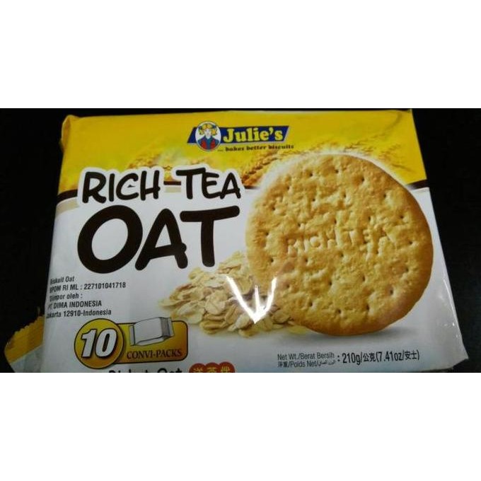 

Julie'S Rich - Tea Oat Best Seller