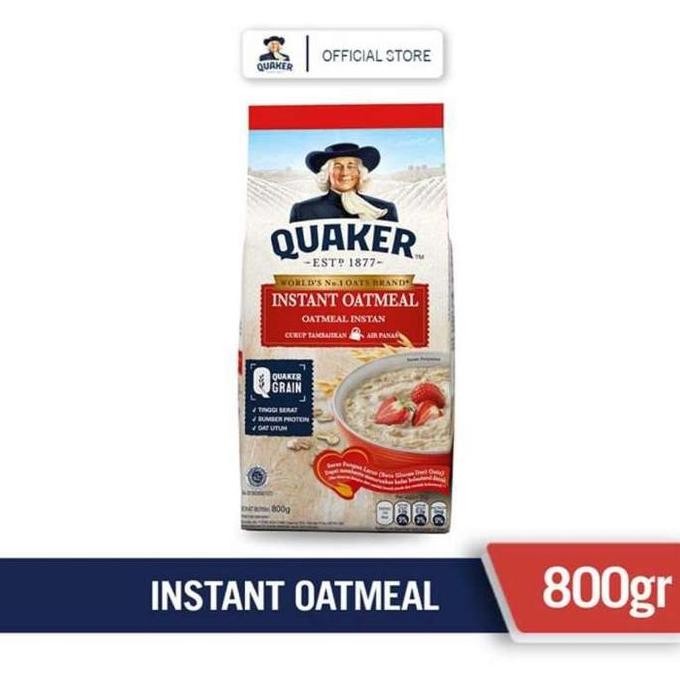 

Quaker Oats Instant 800Gr Terbaru