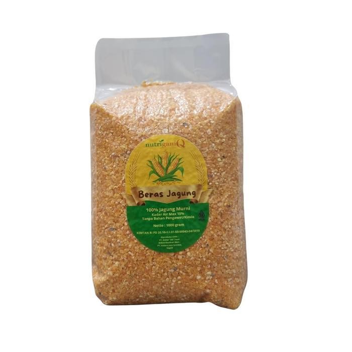 

Beras Jagung Organik Nutriganiq Kemasan Vacuum Kualitas Premium Jagung Murni Tanpa Bahan Pengawet/Bahan Kimia | Beras Diet | Beras Anti Diabetes