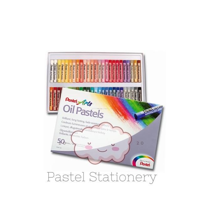 

Crayon Pentel 50 Warna - Oil Pastels Pentel 50 Color SV9