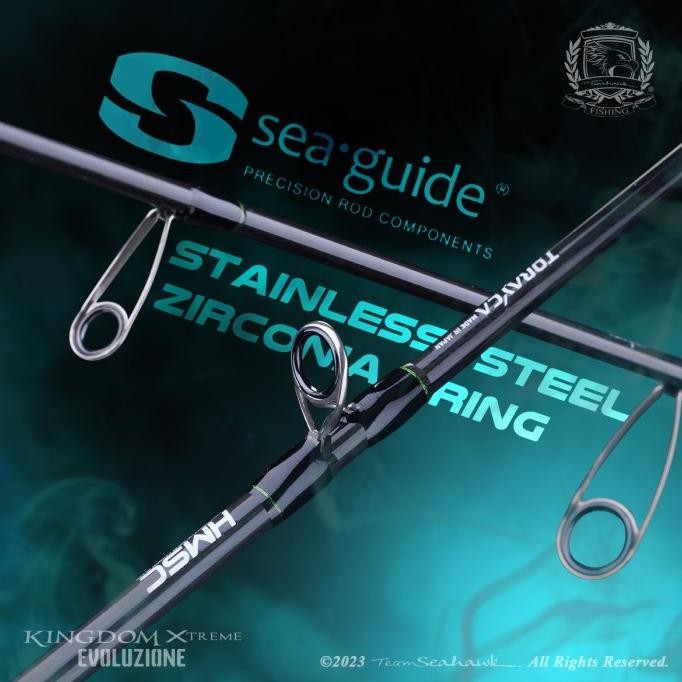 Joran pancing Sehawak Kingdom Evoluzione Casting dan spinning [terbaik]