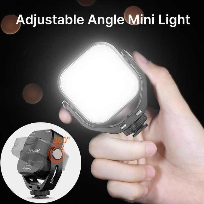 ULANZI VIJIM VL66 ROTATABLE BI COLOR ADJUSTABLE LED VIDEO LIGHT