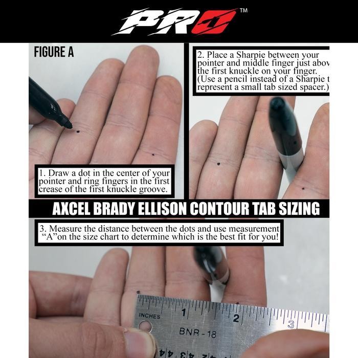 Axcel Finger Tab Contour Brady Ellison Signature Series -  Fingertab Busur Panahan Recurve / Standar