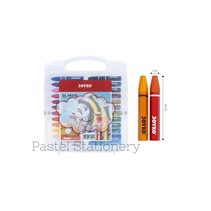 

Crayon Joyko Titi 24 Warna OP-24S - Oil Pastel Color Krayon Joyko SV9