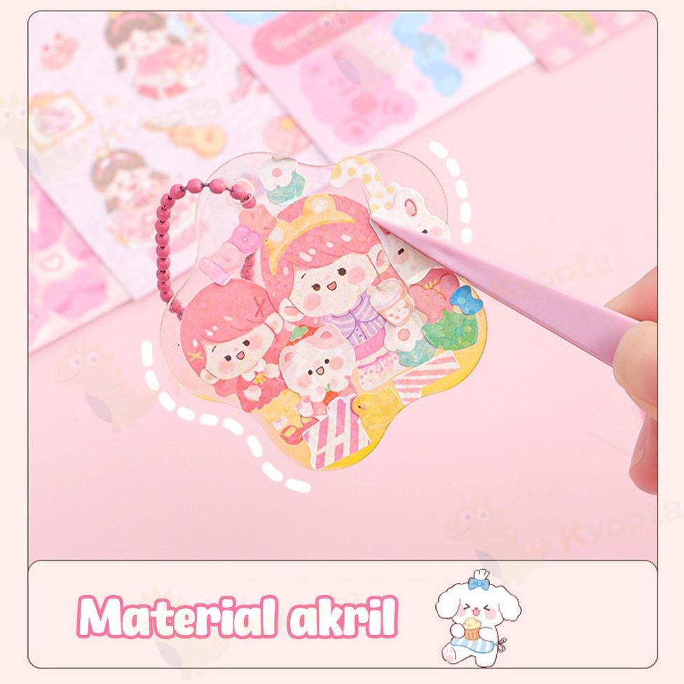 

Kyopta Mainan Diy Gantungan Kunci Mainan Anak Perempuan Diy Gantungan Kunci Murah Lem Krim Hadiah Buatan Tangan Bahan Diy SV9