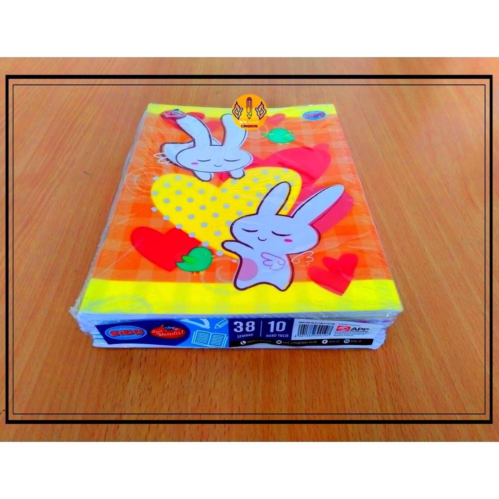 

Buku Tulis SIDU 38 Lembar ( 1 Pack / 10 Buku) SV9