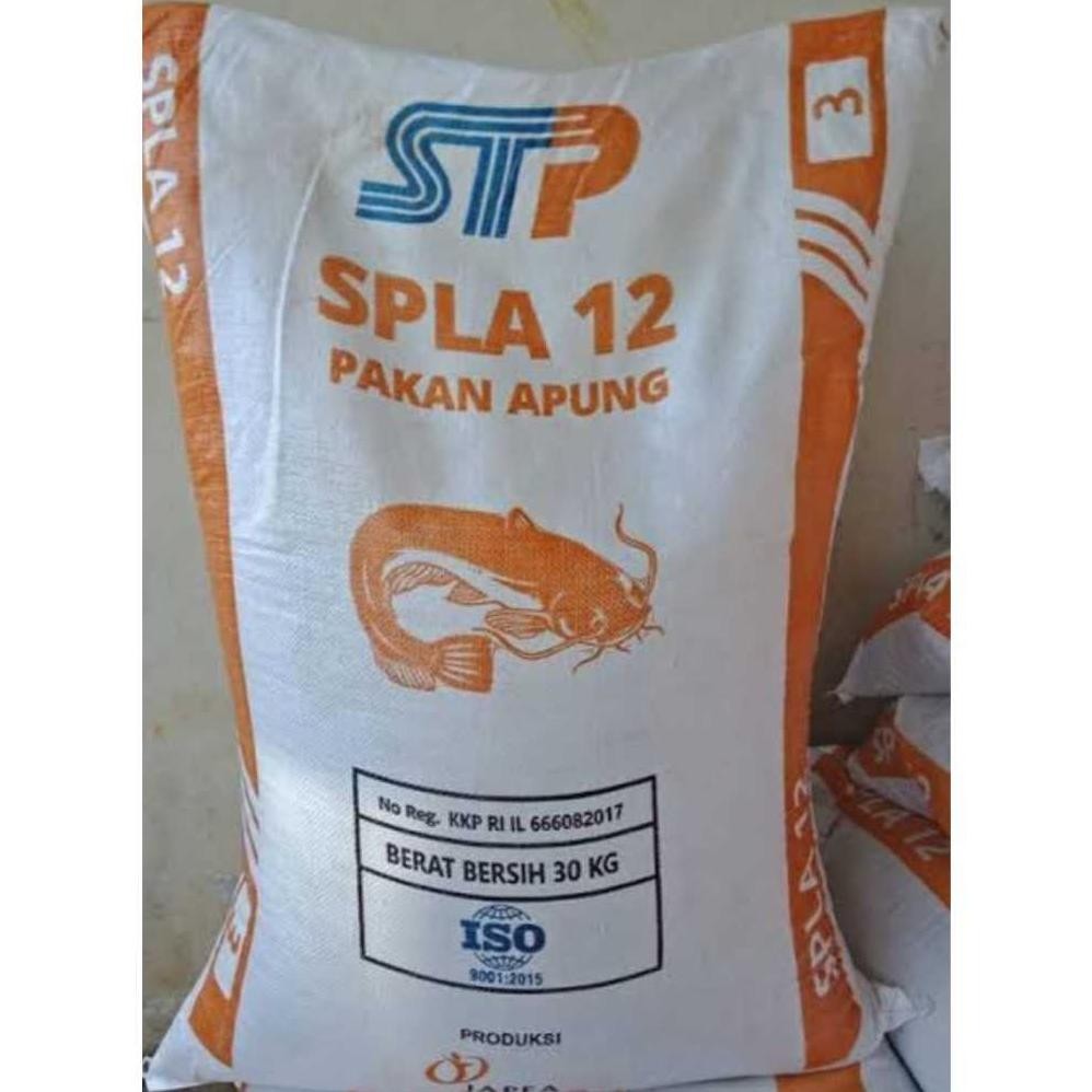 TERLARIS 1 Sak Karung 30 Kg Pakan  STP SPLA12 SPLA 12 - 1 2 3 Pakan Ikan Budidaya Makanan Pelet ikan