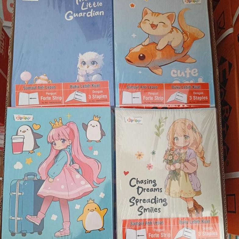 

Buku Tulis 38 Lembar Forte Per Pak (Isi 10 Buku) SV9