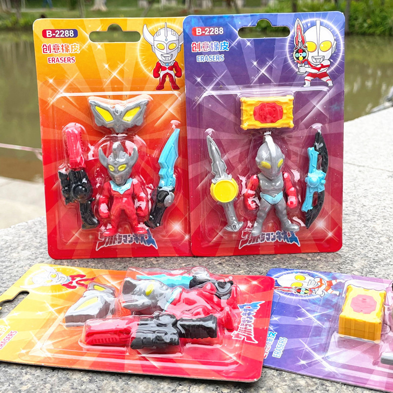 

PAOPAO Penghapus Karet Pensil Ultraman Taro Jungle Wars IV Character Import