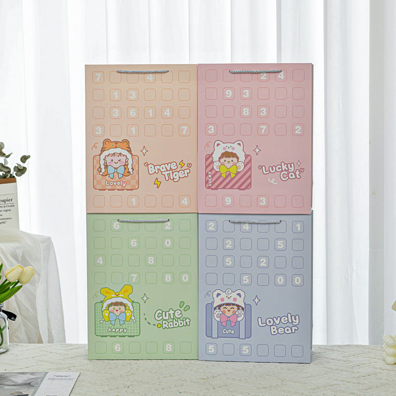 

PAOPAO Paperbag Cute Bear & Friends Baik Space Travel Fruit Import