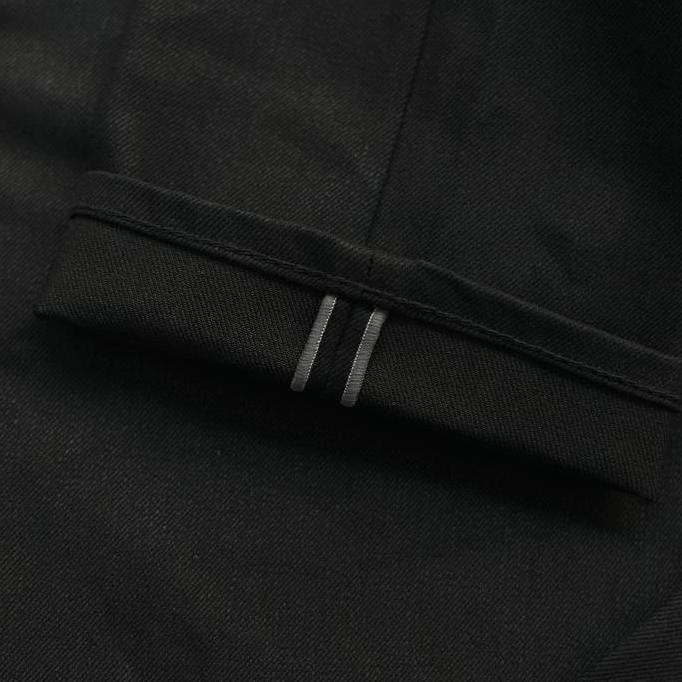 The Denim Station- BRAHMA New Superior Black Stretch  13oz Denim (Ready Stock) daps