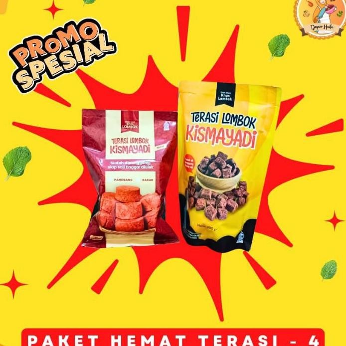 

Paket Hemat Terasi Udang Lombok