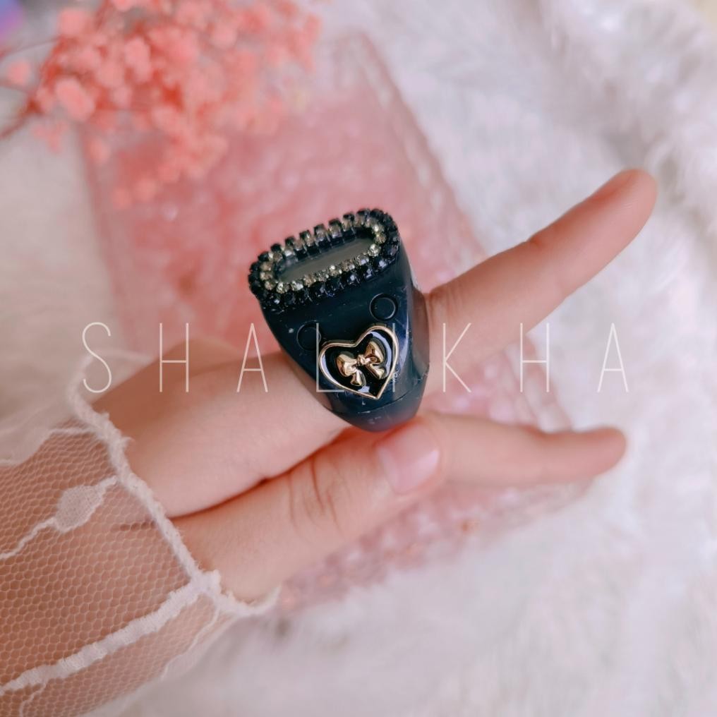 Tasbih Ring  Digital Cincin Dzikir Tombol Cantik AST