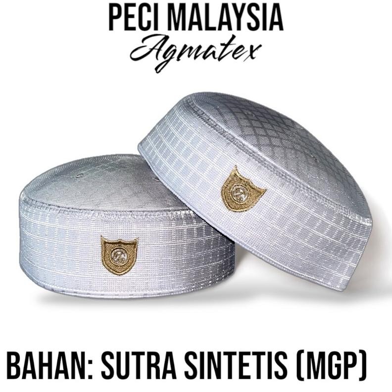 Peci Malaysia Agmatex Bahan Sutra MGP Untuk Pria AST