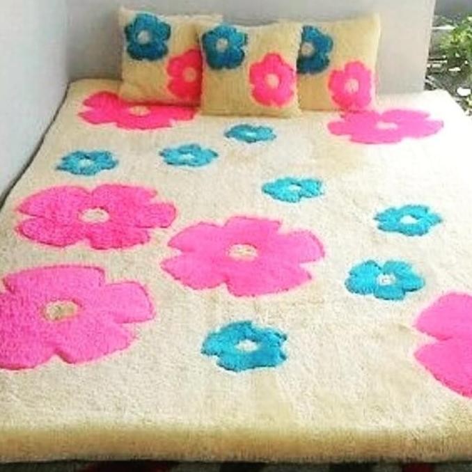 KARPET SET ONLY karakter TEBAL 7CM / karpet set rasfur / karpet bulu