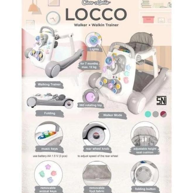 [DV] Babydoes Babywalker 1078 / Alat Bantu Jalan Bayi