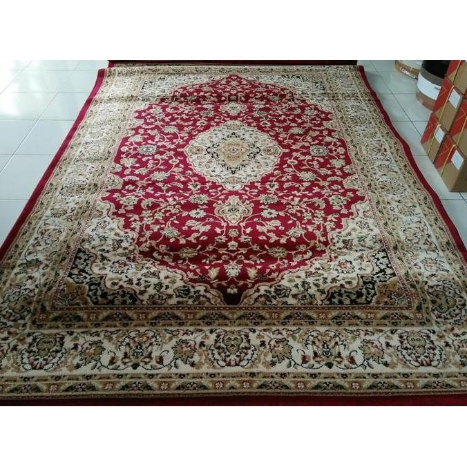 new iransahr karpet tebal empuk branded karpet permadani modren