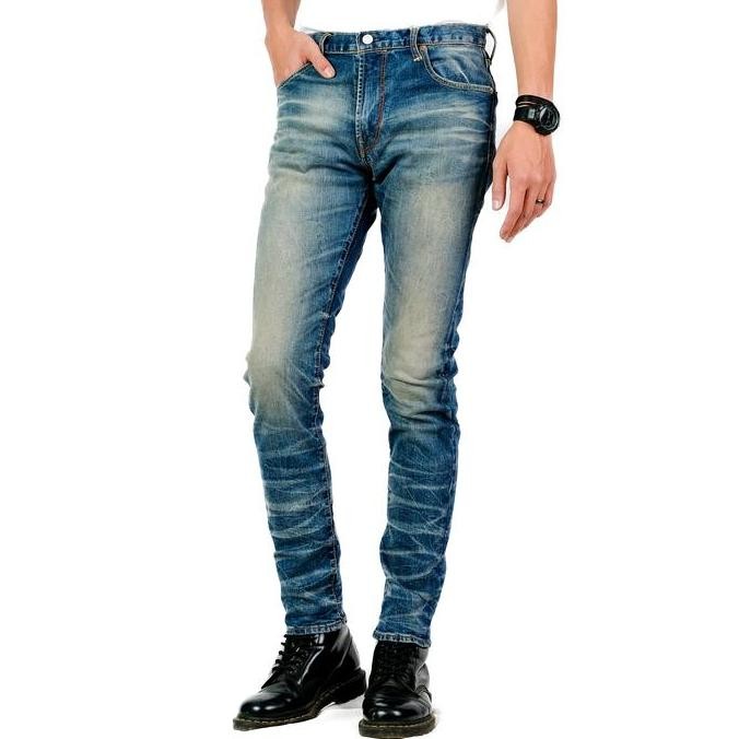 Bespoke Project - Celana Jeans pria Style 371 Skinny Fit Celana Denim Nyaman Lembut daps