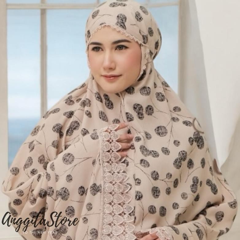 Anggita Store - Mukena Katun Rayon Bali Jumbo Viscose Premium Resleting Dagu Adem Bahan Dingin AST