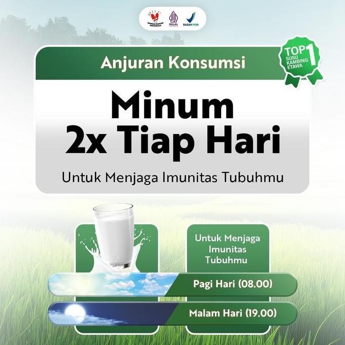 

Premium Susu Kambing Etawa 1Kg Dairy Milk Kualitas Terbaik Harga Termurah