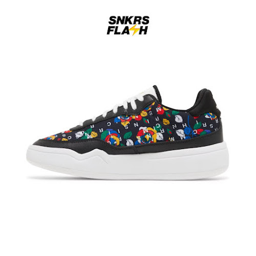 ADIDAS Her Court Rich Core Black White Sepatu Sneakers Wanita - GW8569 - Size 38.7