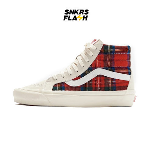 VANS Sk8 Hi 38 Dx Anaheim Factory Pendleton Sepatu Sneakers Pria - VN0A38GF9GT