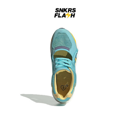 ADIDAS Eqt Racing Human Made Aqua Sepatu Sneakers Pria - GX7917 - Size 42.7