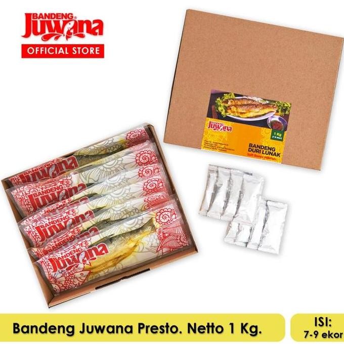 

Bandeng Juwana - Bandeng Presto 1Kg (7-9 Ekor) - Duri Lunak
