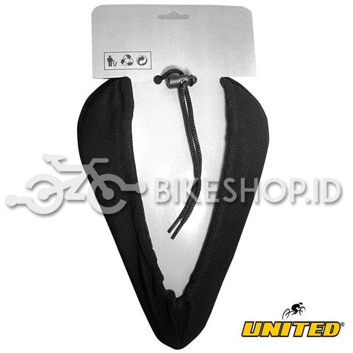 Cover Jok Gel UNITED Sepeda / Sarung Jok / Cover Saddle / Bantalan Jok Saddle Empuk Lembut Comfort G