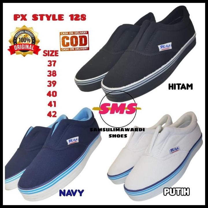 Terlaris Sepatu Px Style Slip On Original Terlaris Good Quality