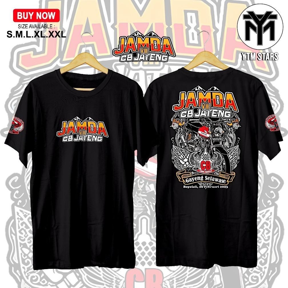 Promo Kaos Jamda Viii Cb Jateng 2023 Gayeng Selawase Kaos Distro Kaos Racing Kaos Keren Kaos 2025 Ka