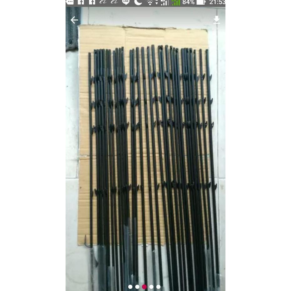 Sale Terbatas Shaft Speargun Spearfishing 7Mm Spring Steel Busur Panah Ikan Padox Aman