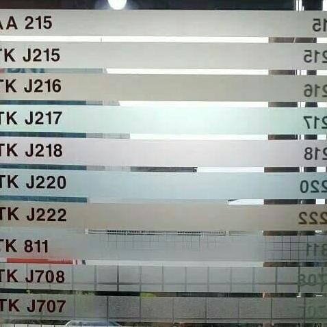 Sticker sandblast Taki Kossai Seri J215-120CM