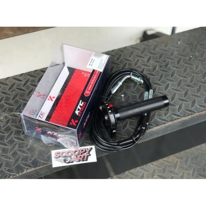 Gas Spontan KTC KYTACO 2 kabel UNIVERSAL Type Tx 02 Motorcycle