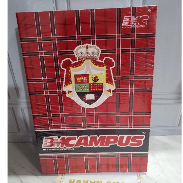 

(10Pc) Buku Tulis Kampus Merek BMC Isi 50 Lembar PANJANG BESAR