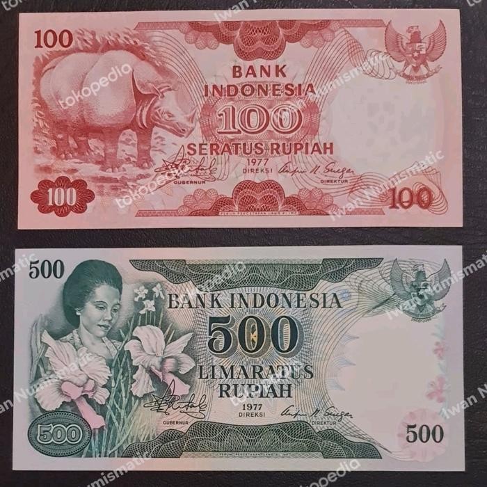 Koleksi Set Uang Kuno Tahun 1970An 1000 Dipo 5000 Penjala 10000 Barong Original Dan Terpercaya