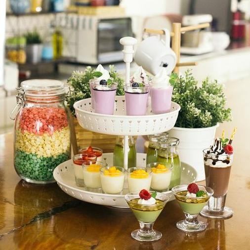 

[SERIES PANNA COTTA] Panna Cotta Pudding Sutra ala Italia Aneka Rasa Omura Dessert Shooter 500 Gr