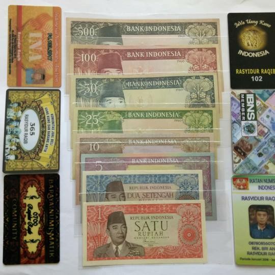 Uang Kertas Kuno Indonesia Set Sukarno 1960 An Original Dan Terpercaya