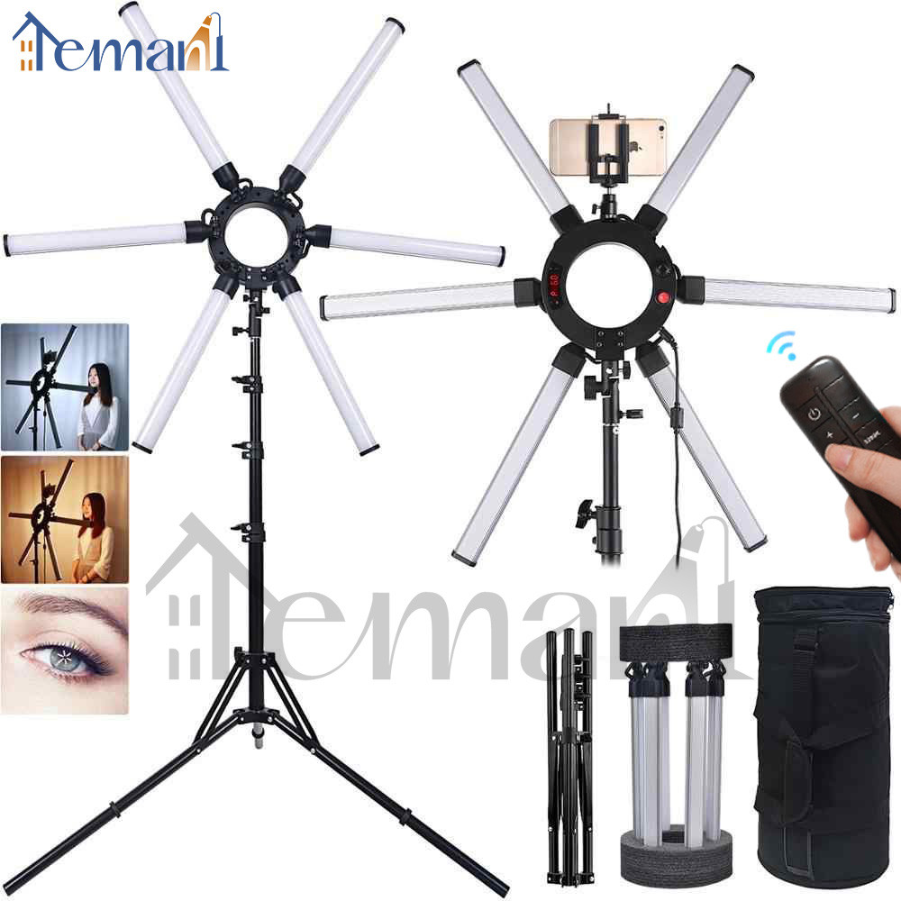Profesional Lampu Starlight Makeup Portable Ring Light Tripod Lampu Ring Light Lampu Make Up Ring Li