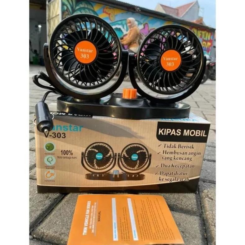Kipas Angin Mobil 12V & 24 Volt Dc Gse Vanstar T304 12V Best Seller