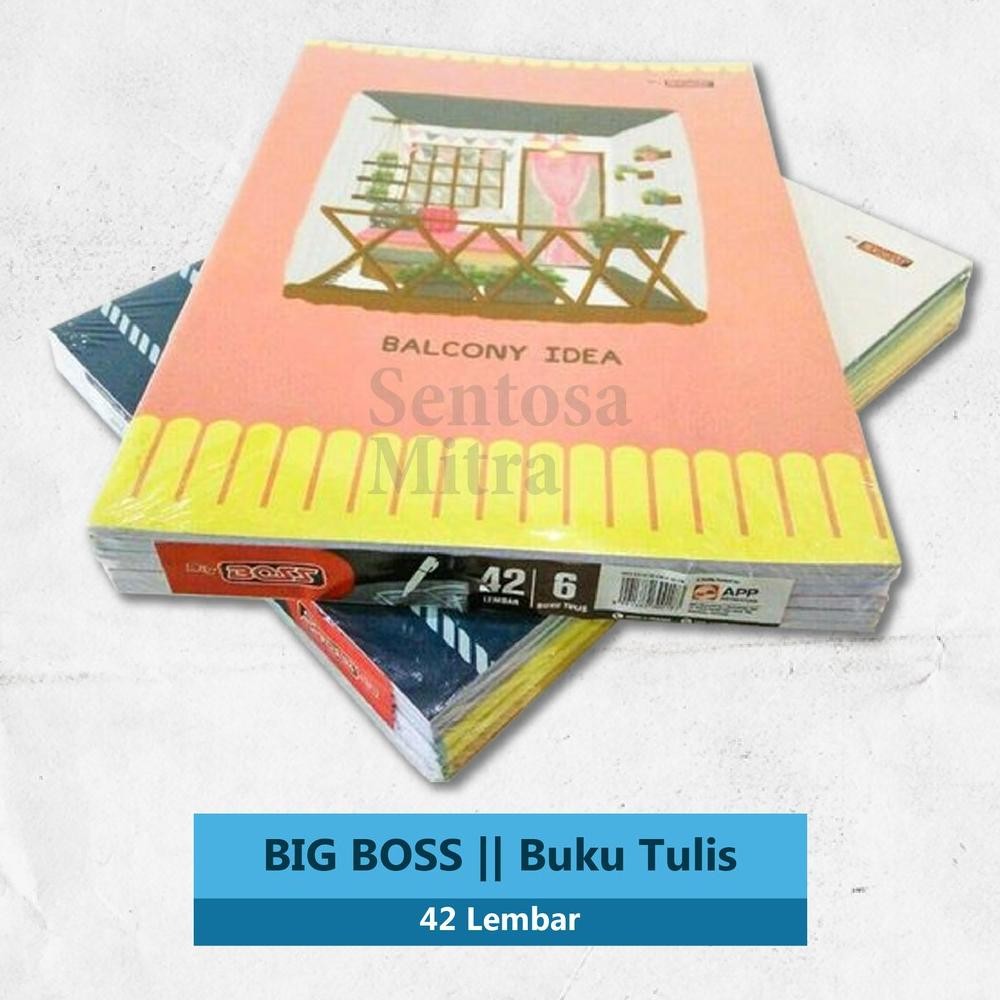 

Buku Tulis Big Boss 42 Lembar 1 Pack 6 Buku