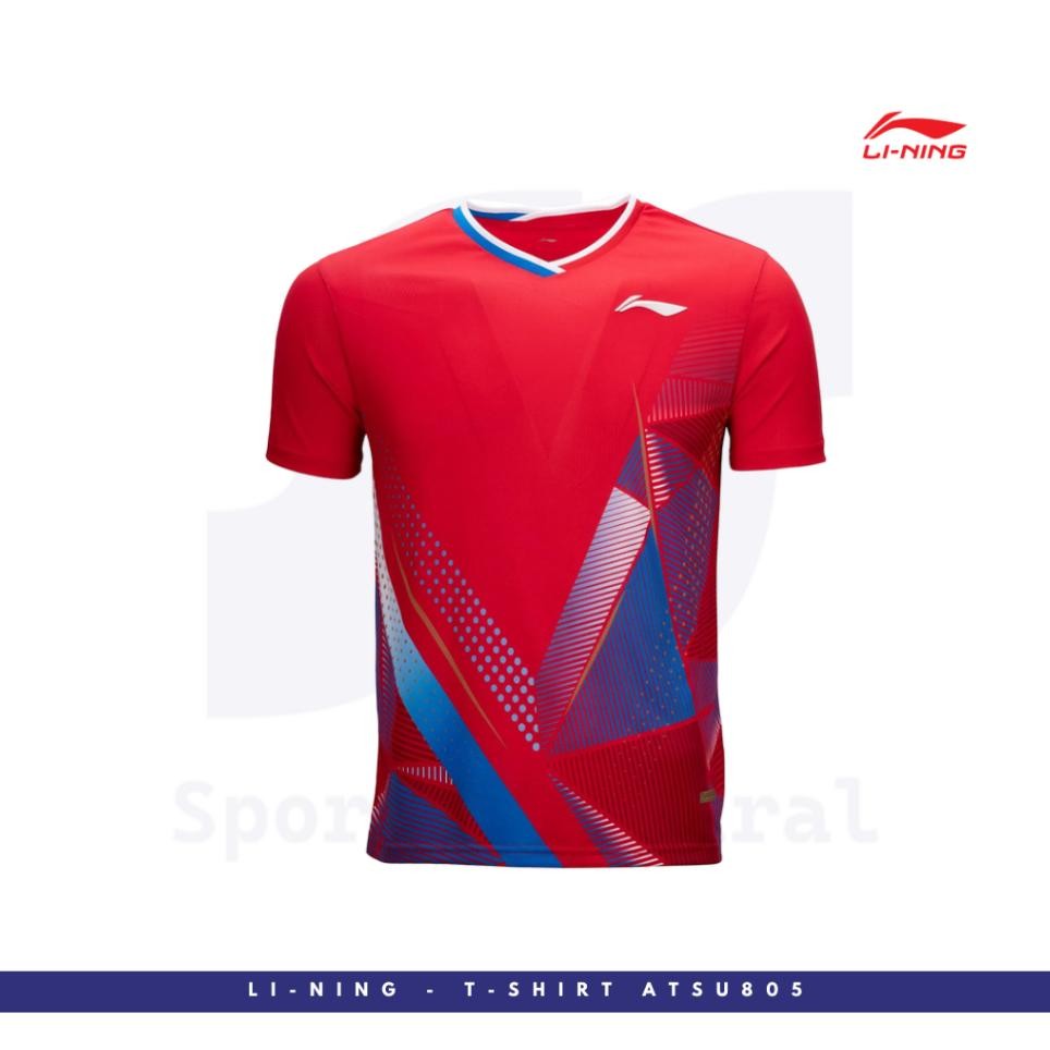 Lining Kaos Jersey Bton Atsu805