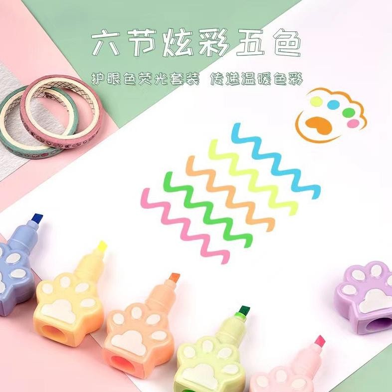 

Stabilo Set Susun 6 Warna Kaki Kucing Highlighter Tumpuk Pastel Marker L Spidol Textlightet Textliner Lucu Aesthetic Anak Gambar Tulis Kantor Stock
